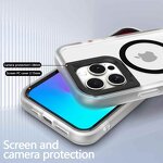 Phone Case Manufacturer - OEM/ODM 3 in 1 Charging Magnetic Transparent Hard