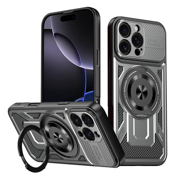 Phone Case Manufacturer - OEM/ODM 360° Rotation Bracket Anti-drop Armor