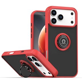 Phone Case Manufacturer - Wholesale Translucent Shockproof with Ring Kickstand