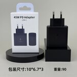 Charger Manufacturer - OEM/ODM Honatop for US EU UK Plug 45w Type C