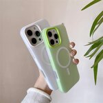 Phone Case Manufacturer - OEM/ODM 2 In 1 Colorful Matte Magnetic Frosted