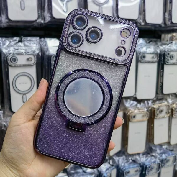 Phone Case Manufacturer - OEM/ODM Luxury Plating Gradient Glitter Shockproof