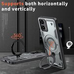 Phone Case Manufacturer - OEM/ODM For Motorola Edge 60 Hard Metal Ring