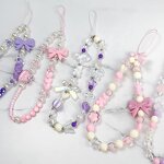 Phone Lanyard Manufacturer - OEM/ODM New Bow Pearl Bracelet Hand Woven