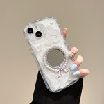 Phone Case Manufacturer - OEM/ODM Pretty Girls Make up Mirror Glue Tpu