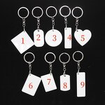 Keychain Manufacturer - OEM/ODM Sublimation Blank Aluminum Custom Shape