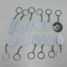 Keychain Manufacturer - OEM/ODM Sublimation Blank Aluminum Custom Shape