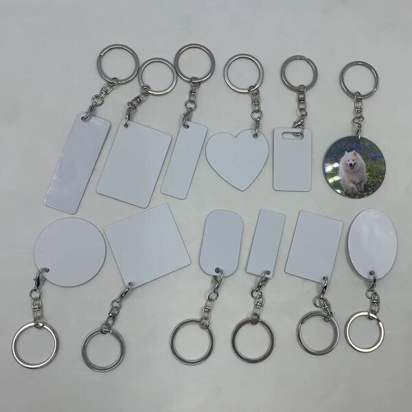 Keychain Manufacturer - OEM/ODM Sublimation Blank Aluminum Custom Shape