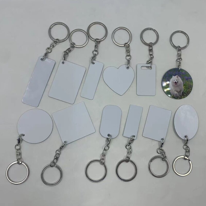 Keychain Manufacturer - OEM/ODM Sublimation Blank Aluminum Custom Shape
