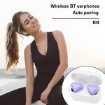 Earbuds Manufacturer - Wholesale Cheap Heart Shaped Cute Girls Wireless