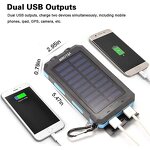 Power Bank Manufacturer - OEM/ODM 20000mah Solar Outdoor Portable