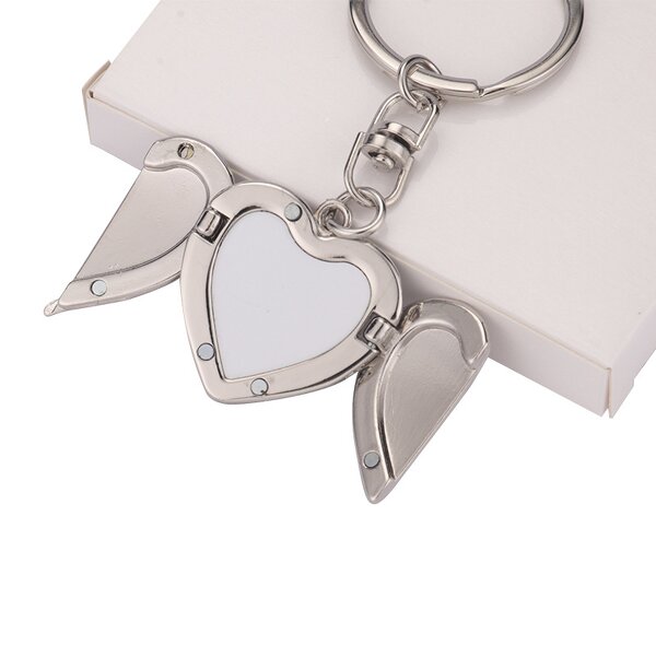 Keychain Manufacturer - OEM/ODM Wing Sublimation Custom Photo Print Logo