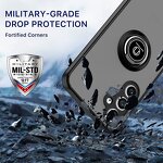 Phone Case Manufacturer - Wholesale Translucent Shockproof with Ring Kickstand