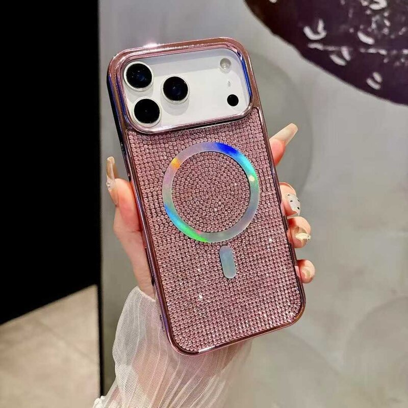 Phone Case Manufacturer - OEM/ODM Luxury Glitter for iPhone 17 Magnetic