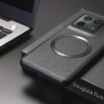 Phone Case Manufacturer - OEM/ODM Litchi Leather Skin TPU Frame for Moto