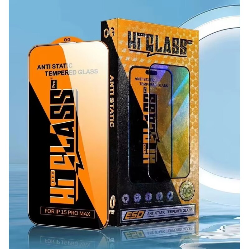 Screen Protector Manufacturer - OEM/ODM Anti Static OG Tempered Glass Hi