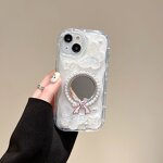 Phone Case Manufacturer - OEM/ODM Pretty Girls Make up Mirror Glue Tpu