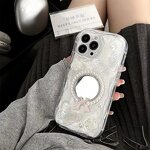 Phone Case Manufacturer - OEM/ODM Luxury Pearl Flower Bowknot Mirror for 11