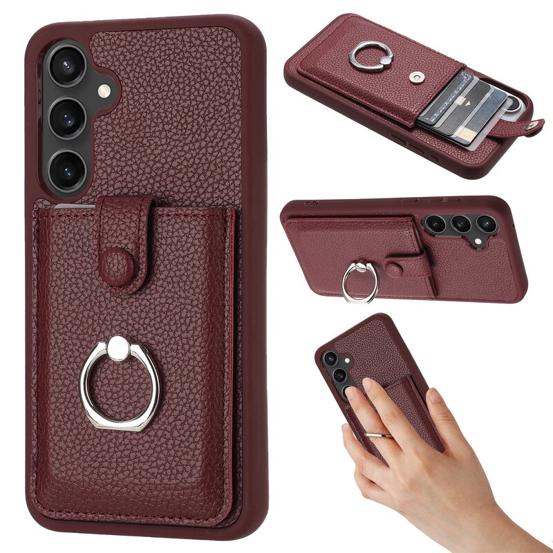 Flip Wallet Phone Case Manufacturer - OEM/ODM Leather for Samsung A17