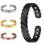 Energy Bracelet Factory - Chinese Magnetic Therapy Jewelry Alloy Stainless Steel