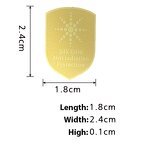 24K Gold Scalar Energy Chip Manufacturer - New Technology Against EMF 5G Sticker