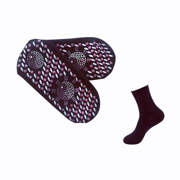 FIR Nano Self-Heating Socks Supplier - Tourmaline Magnet Foot Massage Healthcare