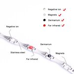 Luxury Magnetic Energy Bracelet Factory - 18k Gold Plated Germanium Power Health