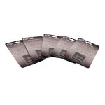 Quantum Shield Anti-Radiation Sticker Supplier - Rectangle Black Waterproof Mobile