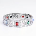 Titanium Steel Energy Bangle Supplier - 2025 Popular Ladies Adjustable Anti-fatigue