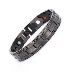 Magnetic Bracelet Manufacturer - Custom Engraved 316L Surgical Stainless Steel