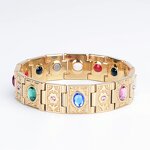 Titanium Steel Energy Bangle Supplier - 2025 Popular Ladies Adjustable Anti-fatigue