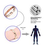 Japanese Energy Bracelet Factory - Stainless Steel Health Bracelets Women Jewelry