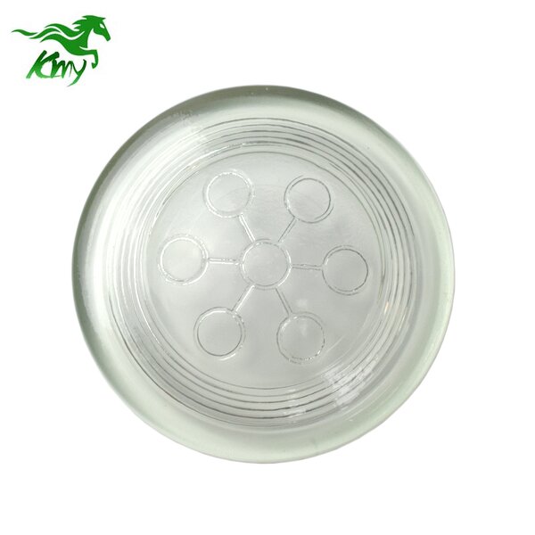 Clear Glass Bio Disc Supplier - Round Colorful Scalar Negative Ion for Water Health