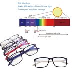 Anti Blue Light Glasses Supplier - High Quality Negative Ion for Computer Men Women