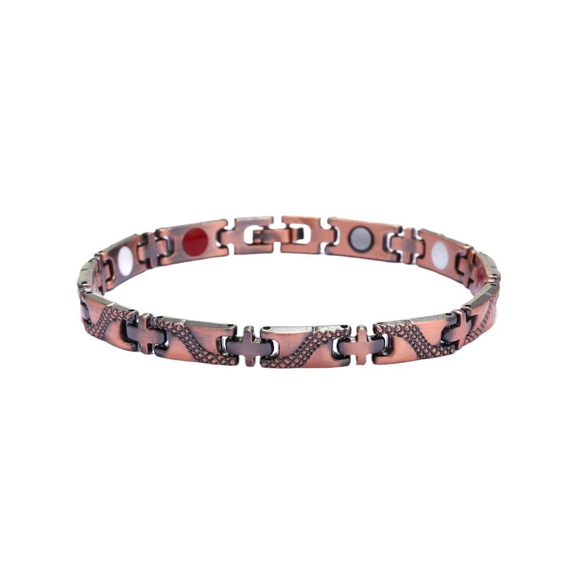 Bio Energy Bracelet Supplier - Hot Sell 4 in One Tourmaline FIR Quantum Magnetic