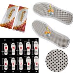 Tourmaline Magnetic Self-Heating Insole Factory - Men Women's Healthcare Supply Acupressure