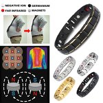 Energy Titanium Bracelet Manufacturer - Germanium Negative Ion Balance Quantum