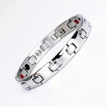 Japanese Energy Bracelet Factory - Stainless Steel Health Bracelets Women Jewelry