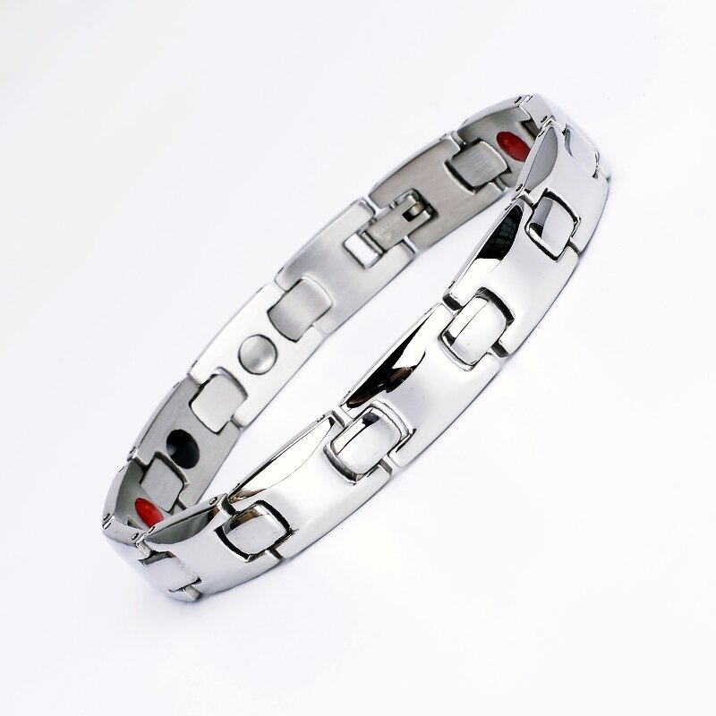 Japanese Energy Bracelet Factory - Stainless Steel Health Bracelets Women Jewelry