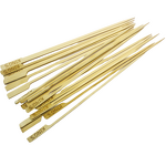 Bamboo Barbecue Skewers Factory - Eco-Friendly Natural Flat Disposable Long Handle