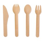 Paper Pulp Cutlery Manufacturer - Biodegradable Disposable Natural Fork Spoon Knife