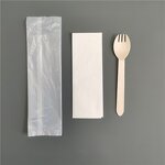 Wooden Cutlery Factory - Eco-Friendly Biodegradable Lightweight Spork for Parties
