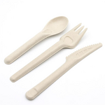 Bagasse Cutlery Set Supplier - Eco-Friendly Heavy Duty Heat Resistant for Camping
