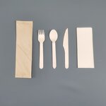 Wooden Fork Spoon Set Manufacturer - Custom Eco-friendly Biodegradable for Takeaway