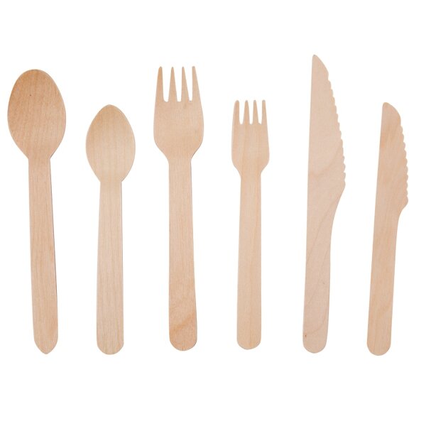Wooden Cutlery Supplier - Customized Biodegradable 160mm Suitable for Restaurant