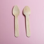 Mini Wooden Spoons Factory - Eco-Friendly Biodegradable for Ice Cream Serving