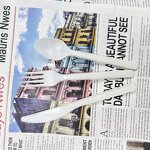 PHA Cutlery Set Manufacturer - Ocean Sea Eco-Friendly Biodegradable Spoon Fork Knife