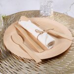 Bamboo Cutlery Manufacturer - Custom Logo Printed Eco-Friendly Disposable Fork Spoon