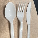 PHA Cutlery Set Supplier - Wholesale Ocean Marine Degradation Spoon Fork Knife