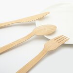 Bamboo Cutlery Set Factory - Factory Directly Price Compostable Food Grade